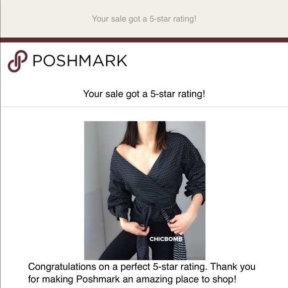 Black Polka Dots Sexy Chic Wrap Top - LAST PC - Picture 4 of 8